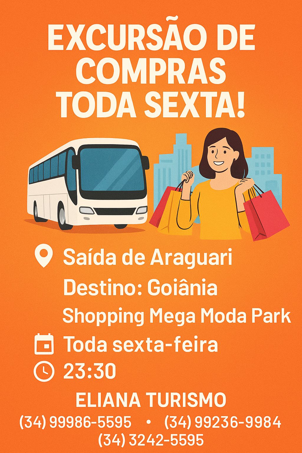 Promoção especial de viagem